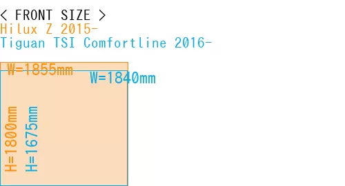 #Hilux Z 2015- + Tiguan TSI Comfortline 2016-